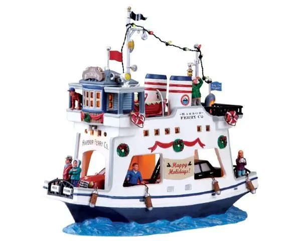 Kerstfiguur Harbor ferry co. LEMAX