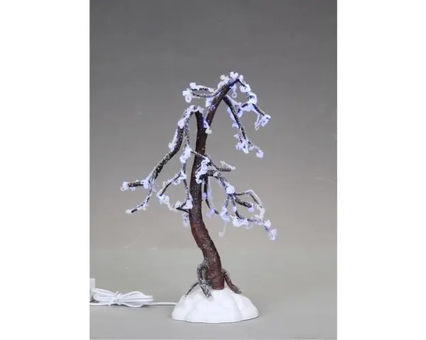 Kerstfiguur Iced oak tree LEMAX