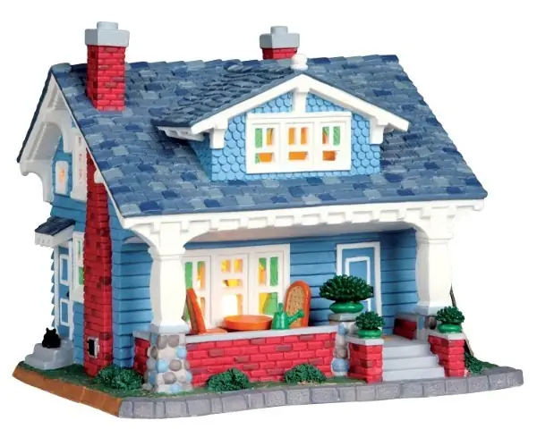 Kersthuisje Caldwell cottage LED LEMAX