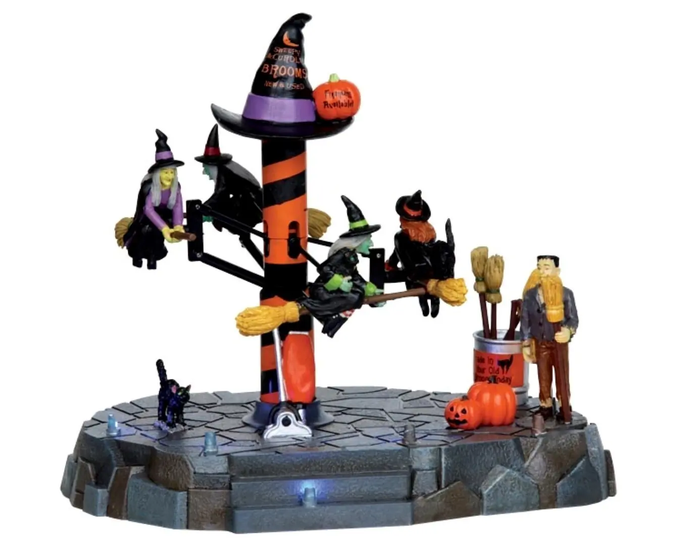 Kerstfiguur Broom dealership LEMAX