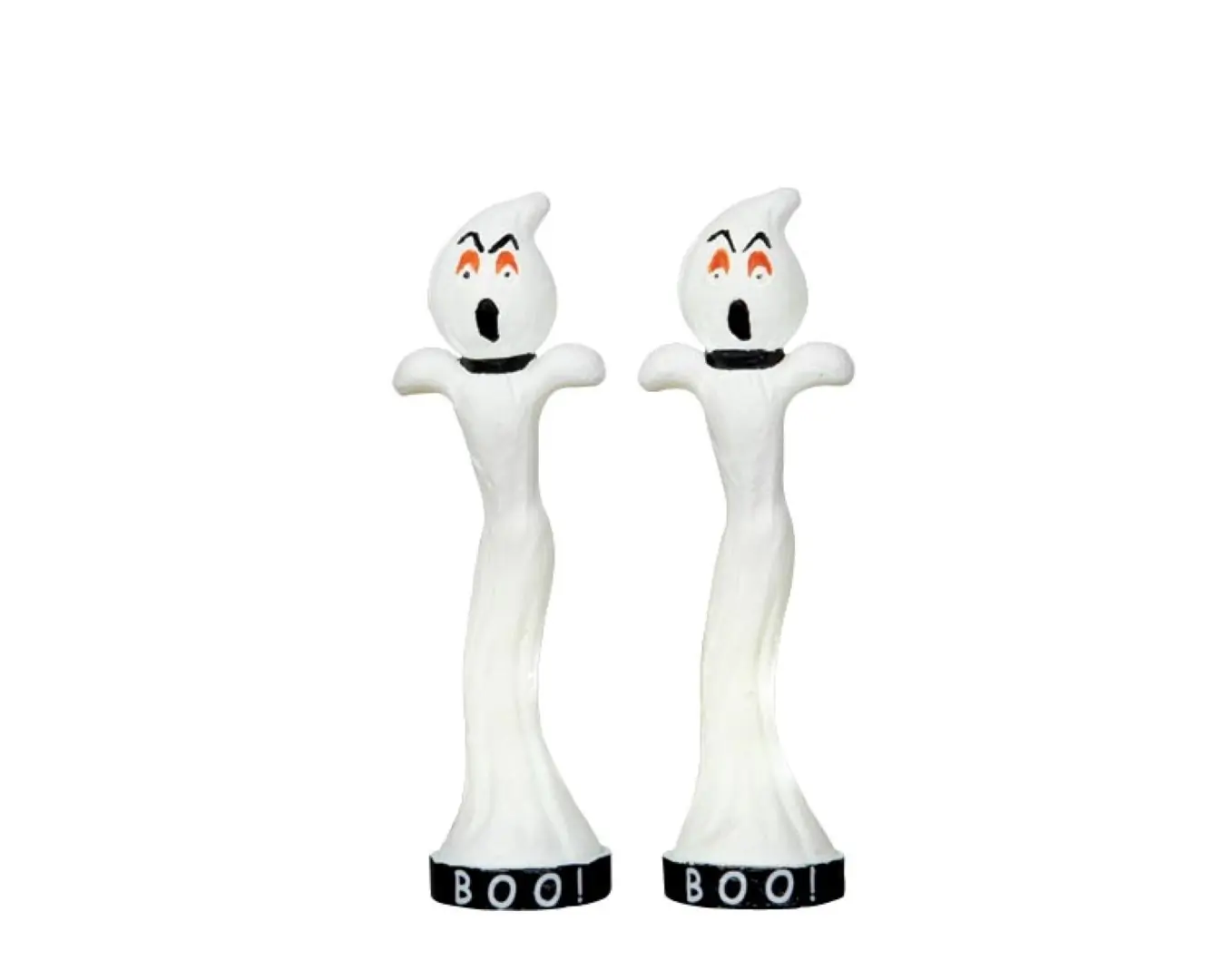 Kerstfiguur Ghost lamp post set of 2 LEMAX