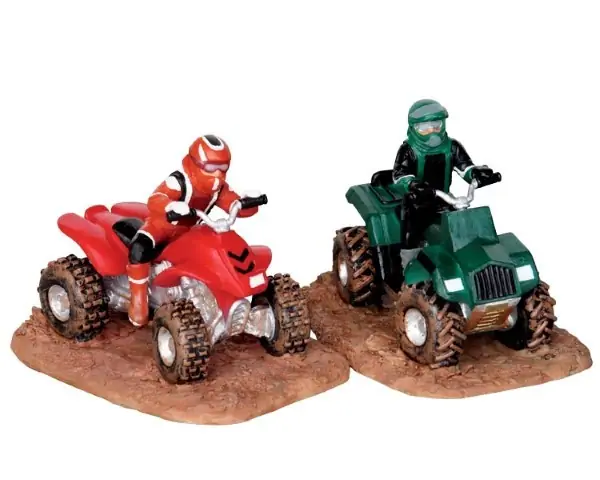 Kerstfiguur Atv action LEMAX