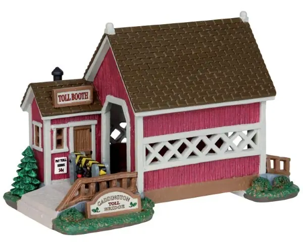 Kerstfiguur Caddington toll bridge LEMAX