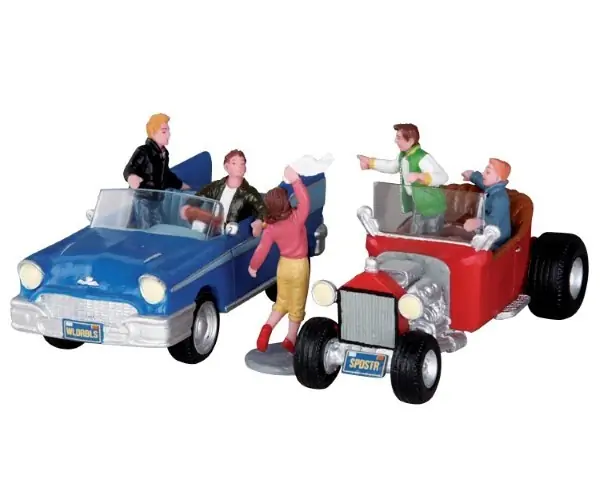 Kerstfiguur Drag race! LEMAX