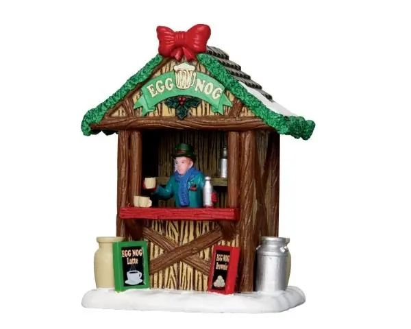 Kerstfiguur Egg nog stand LEMAX