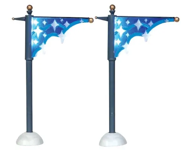 Kerstfiguur Star street banner LEMAX