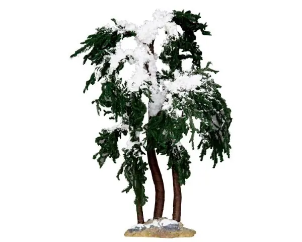 Kerstfiguur Snowy mulberry tree large LEMAX