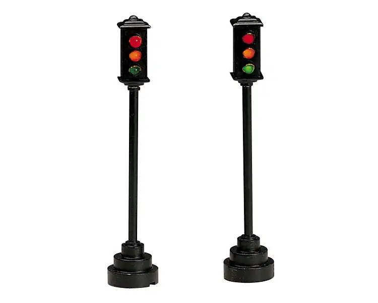 Kerstfiguur Traffic light (multiface) LEMAX