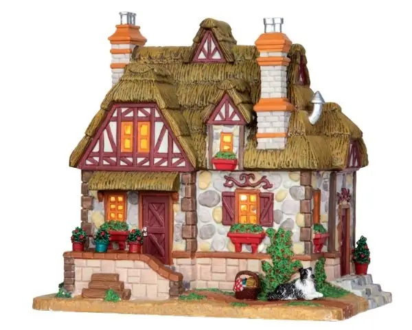 Kersthuisje Wayside cottage LED LEMAX