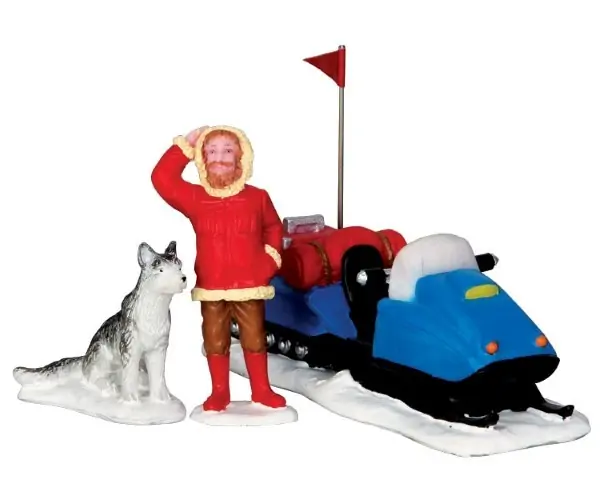 Kerstfiguur Snowmobile adventure LEMAX