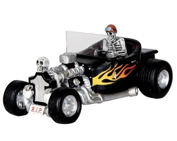 Kerstfiguur Hot rod LEMAX
