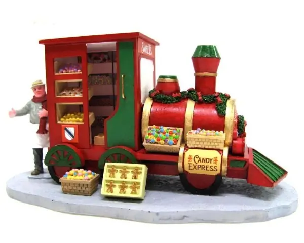 Kerstfiguur Christmas market candy seller LEMAX