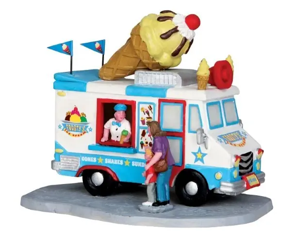 Kerstfiguur Ice cream truck LEMAX