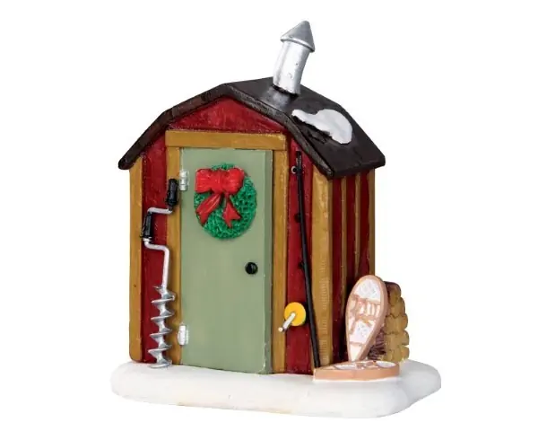 Kerstfiguur Ice fishing shack LEMAX