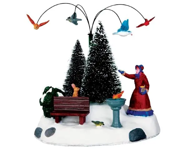 Kerstfiguur Winter feeding LEMAX