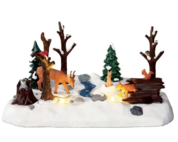 Kerstfiguur Snowy forest LEMAX