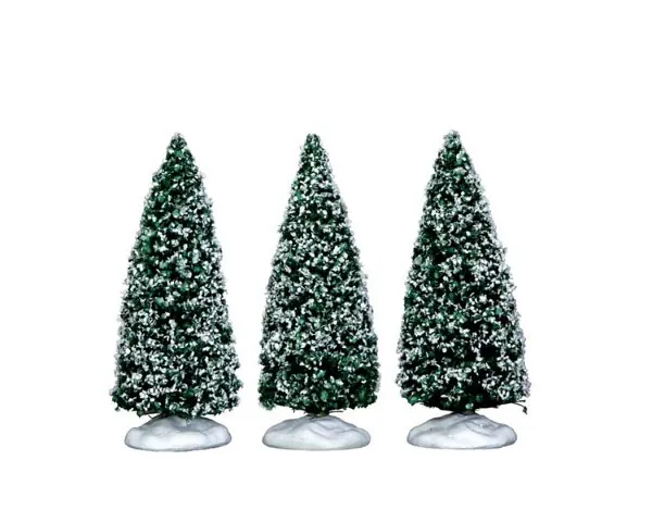Kerstfiguur Snowy juniper tree small LEMAX