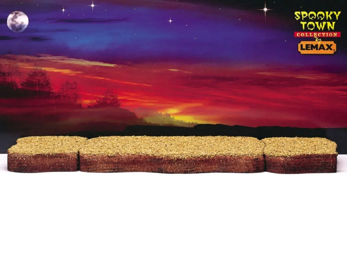 Kerstdorp landschap Spooky town LEMAX