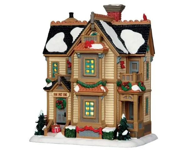 Kersthuisje Home for christmas residence LED LEMAX