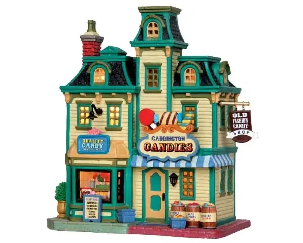 Kersthuisje Caddington candies LED LEMAX