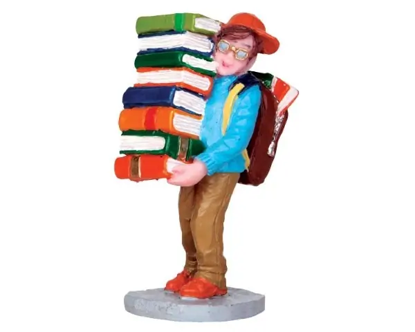 Kerstfiguur Bookworm LEMAX