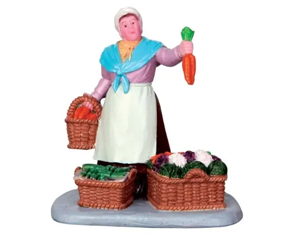 Kerstfiguur Vegetable vendor LEMAX