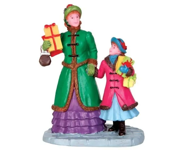 Kerstfiguur Christmas shopping LEMAX