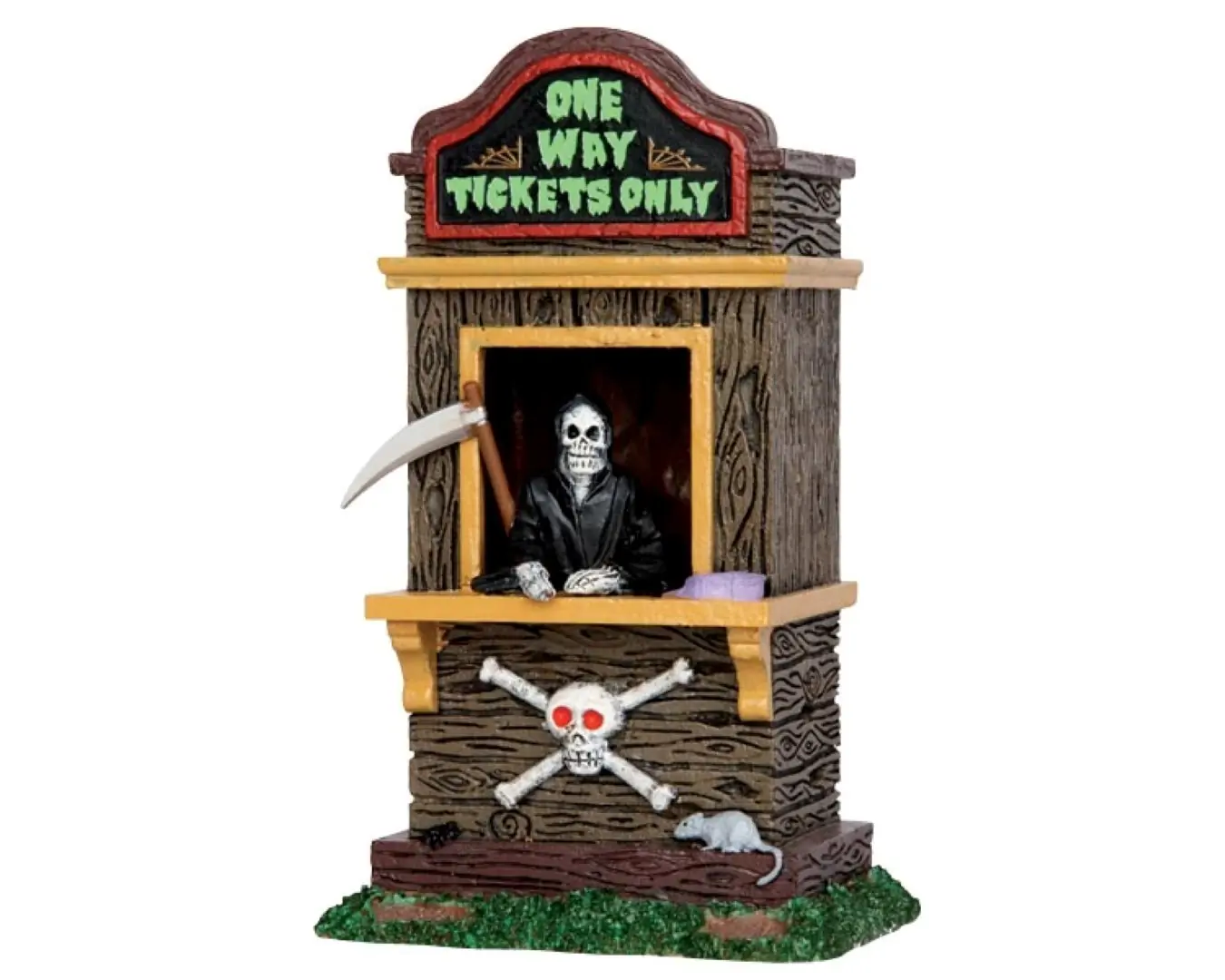 Kerstfiguur Ticket booth kiosk LEMAX