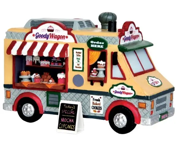 Kerstfiguur Goody wagon LEMAX