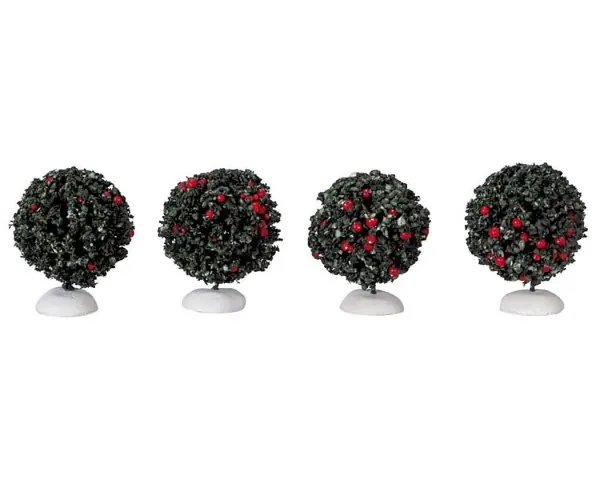 Kerstfiguur Round evergreen tree mini LEMAX