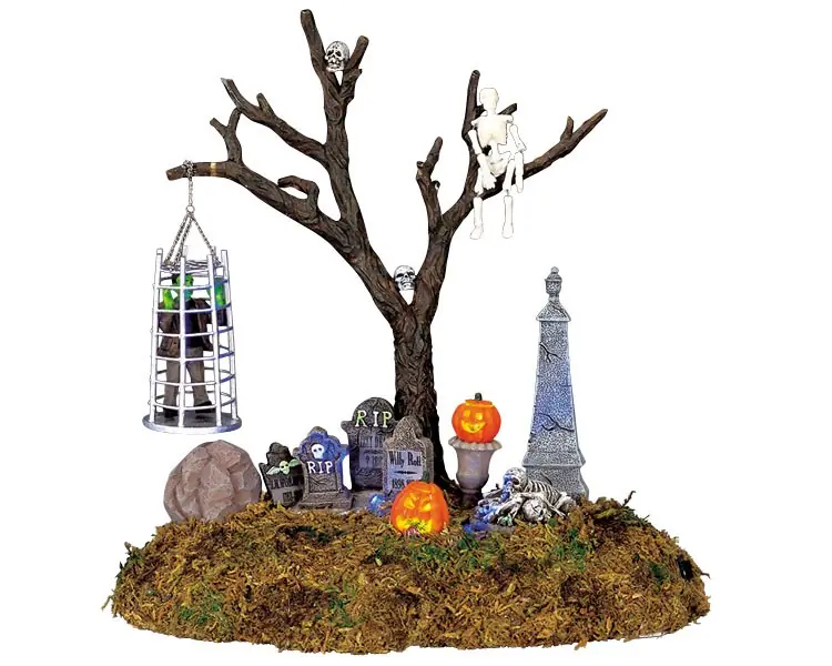 Kerstfiguur Caged monster battery operate LEMAX