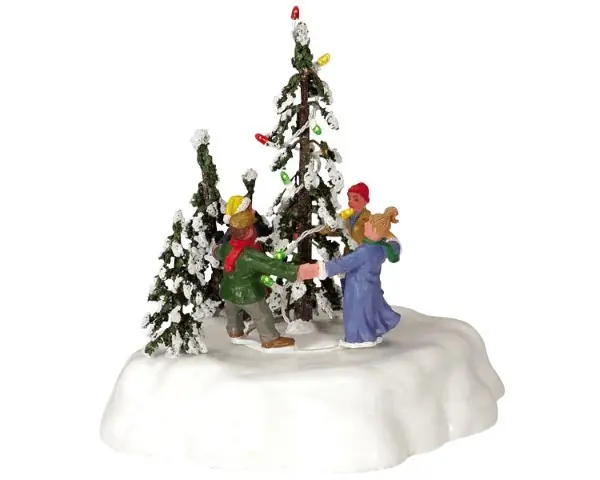 Kerstfiguur Merry christmas tree LEMAX