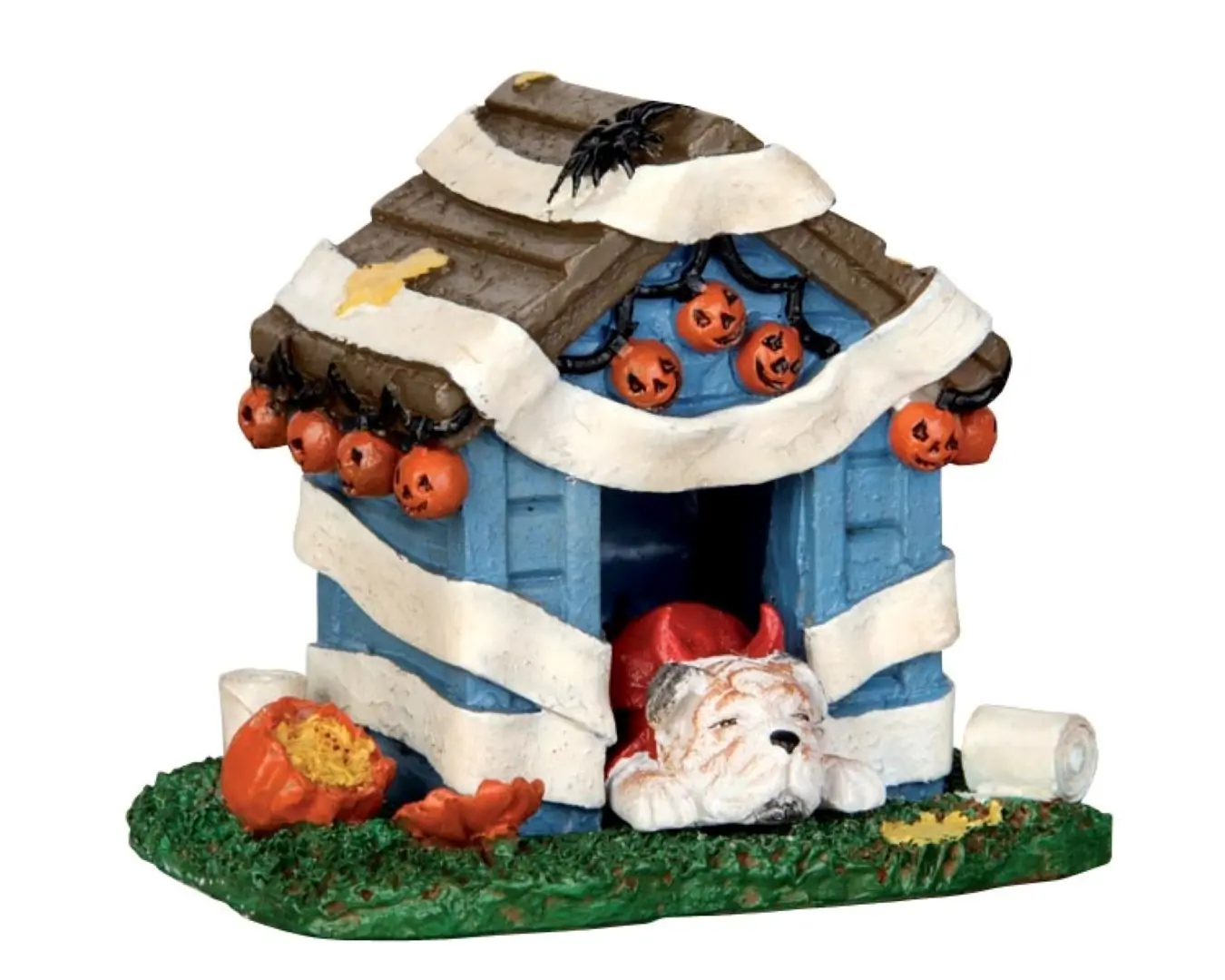 Kerstfiguur Tricked out doghouse LEMAX