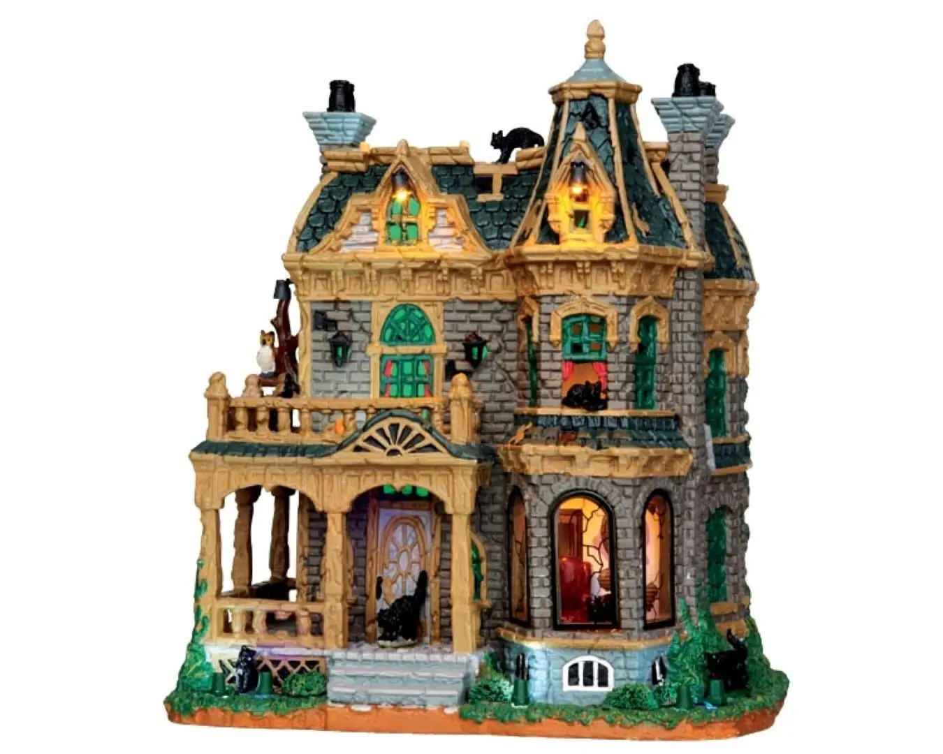 Kersthuisje Withered mansion d LEMAX