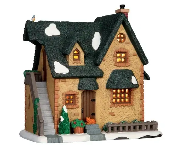 Kersthuisje Winter haus LEMAX
