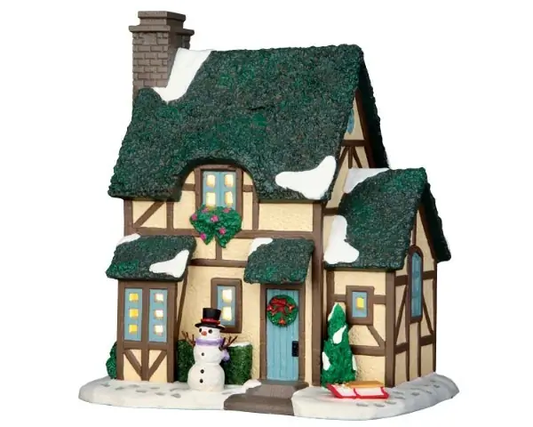Kersthuisje Winter chalet LEMAX