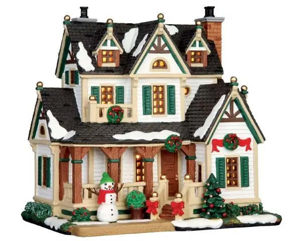 Kersthuisje Westfield house LEMAX