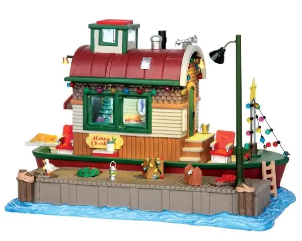 Kerstfiguur Houseboat celebration LEMAX