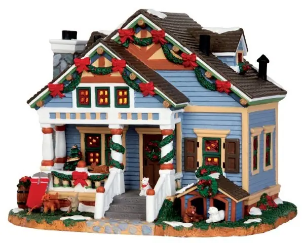 Kersthuisje Hermosa house LEMAX