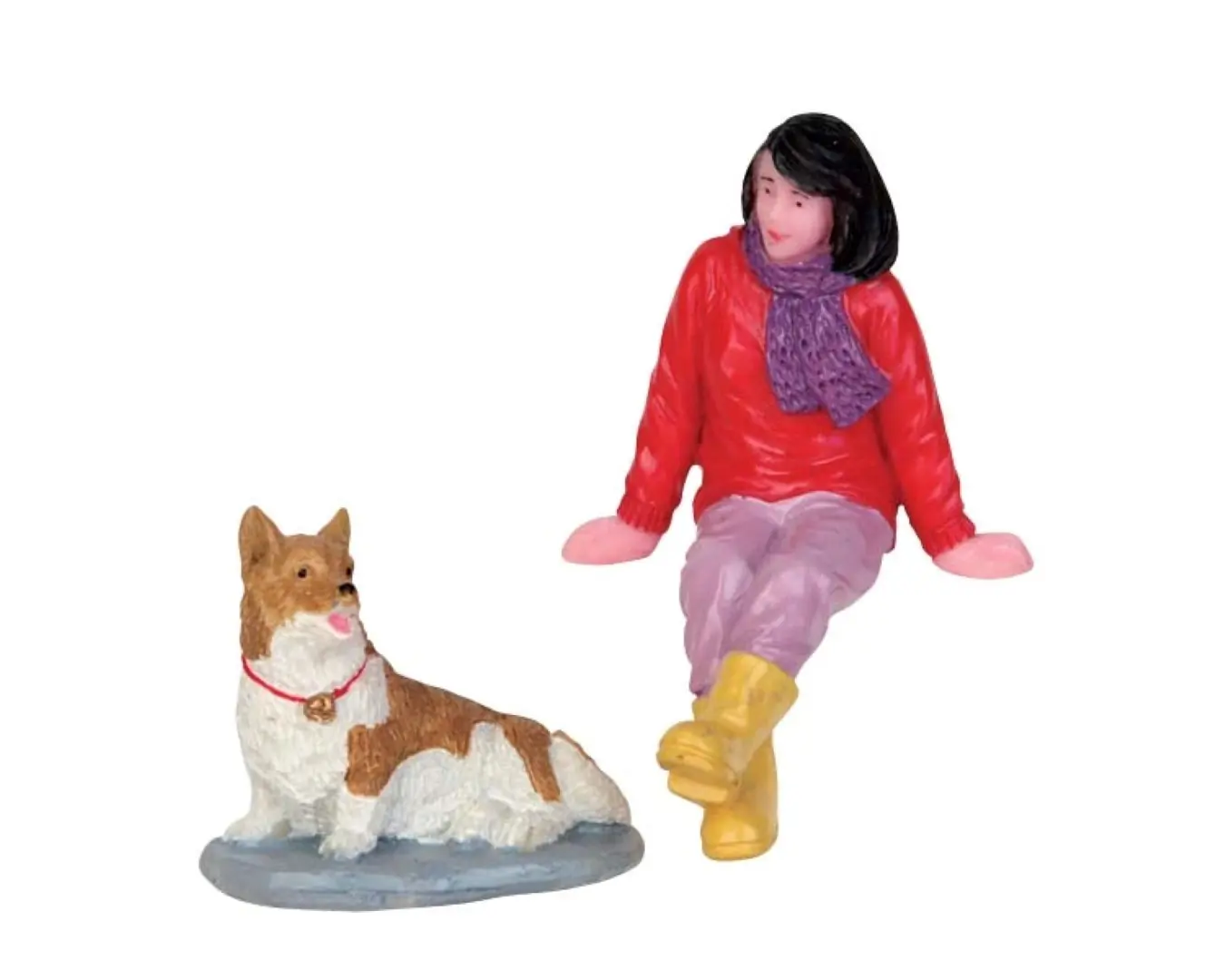 Kerstfiguur A short break set of 2 LEMAX
