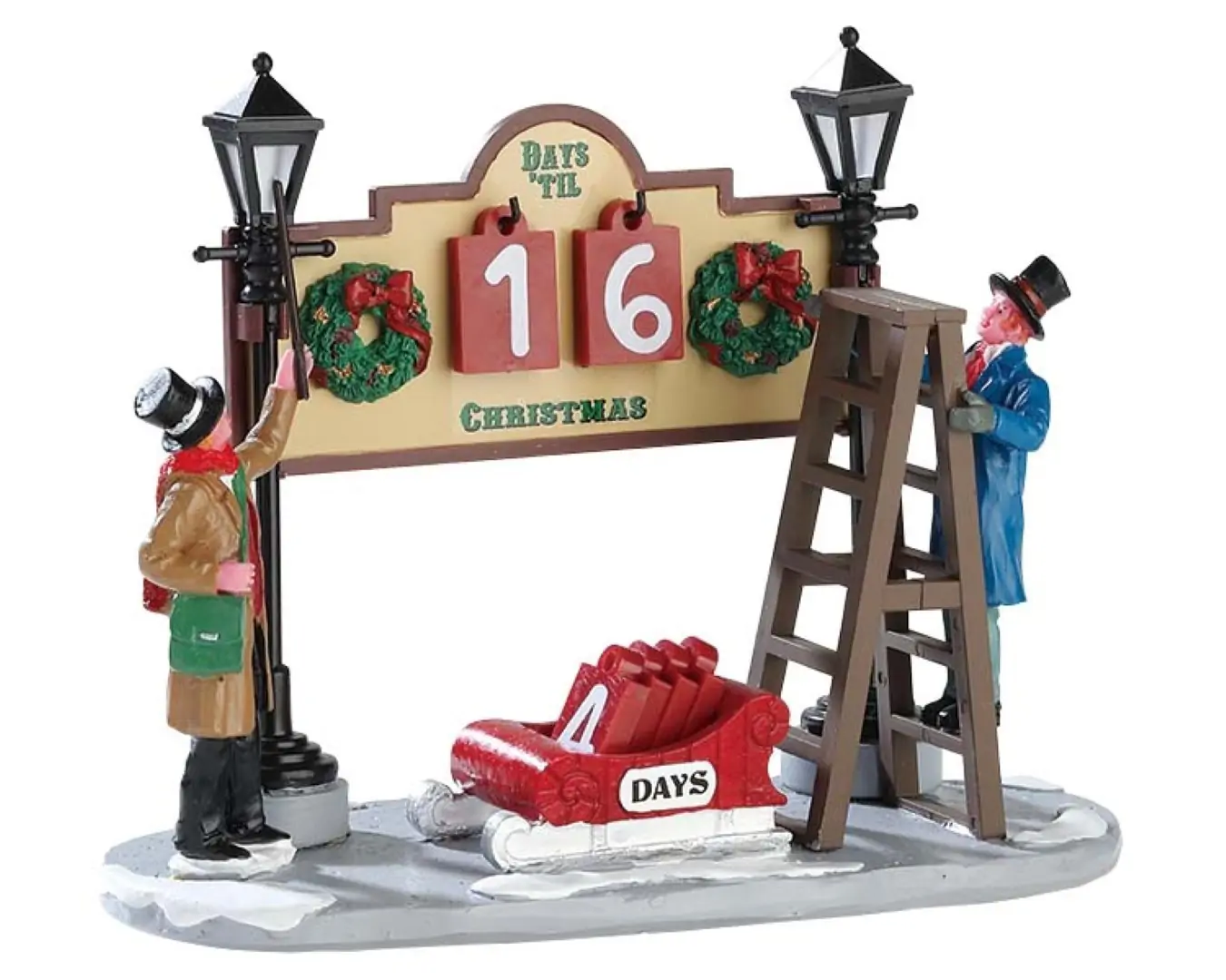 Kerstfiguur Lamplighter countdown LEMAX