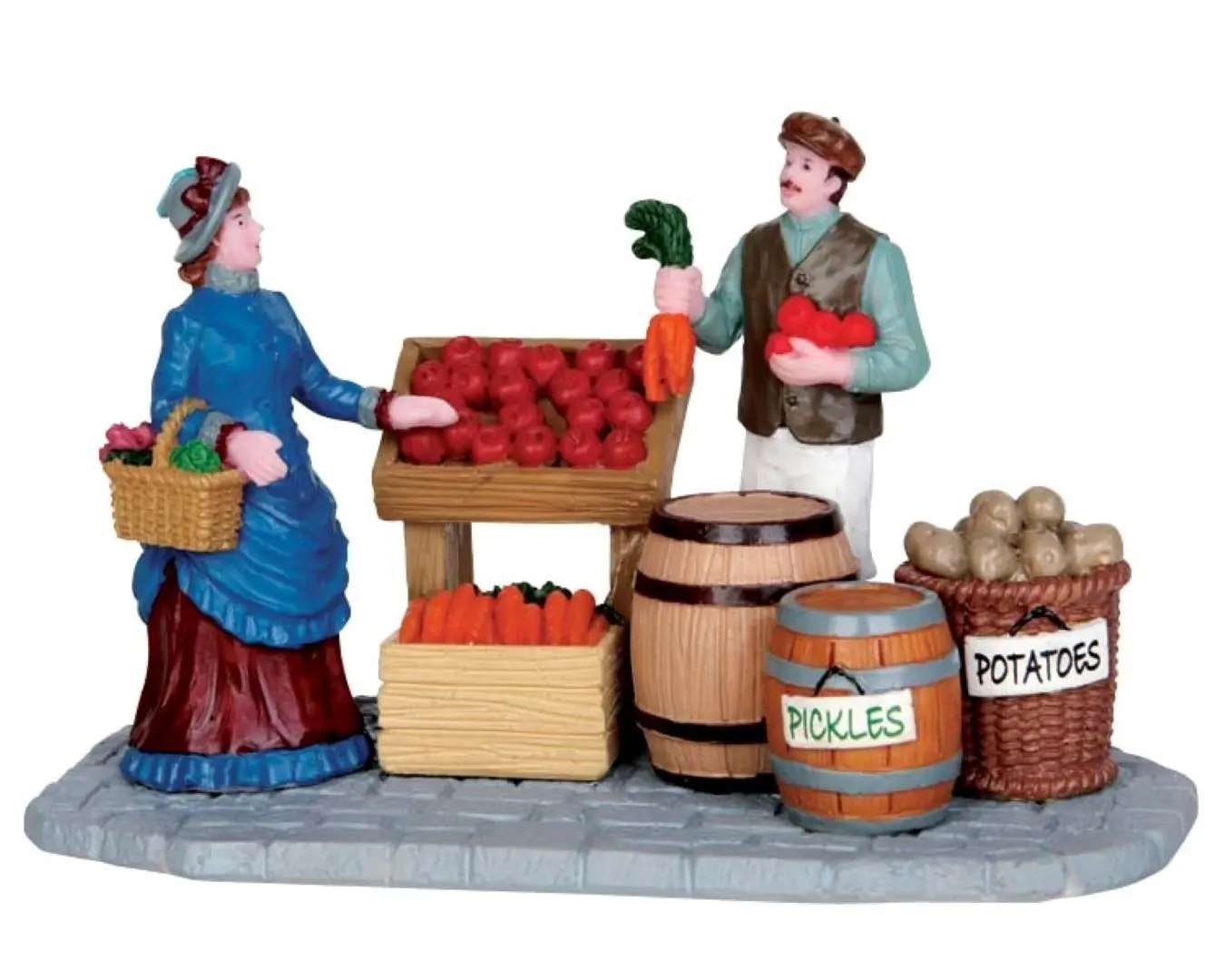 Kerstfiguur Street grocer LEMAX