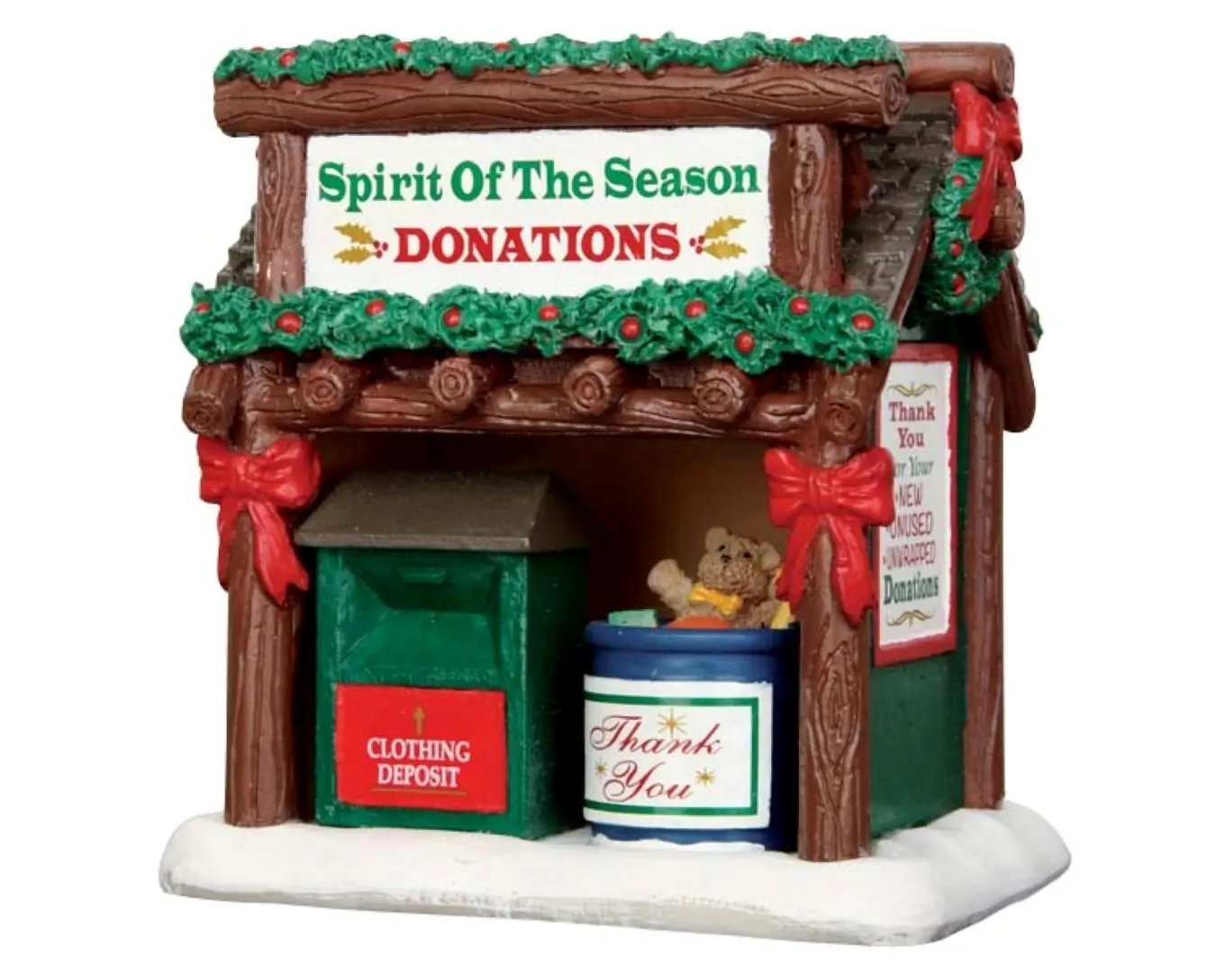 Kerstfiguur Donation kiosk LEMAX