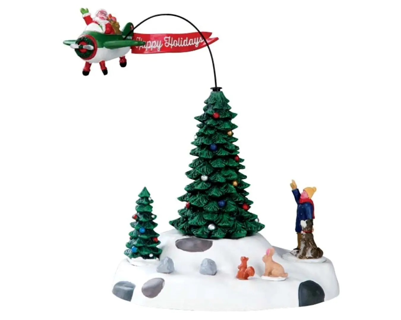 Kerstfiguur Modern Santa LEMAX