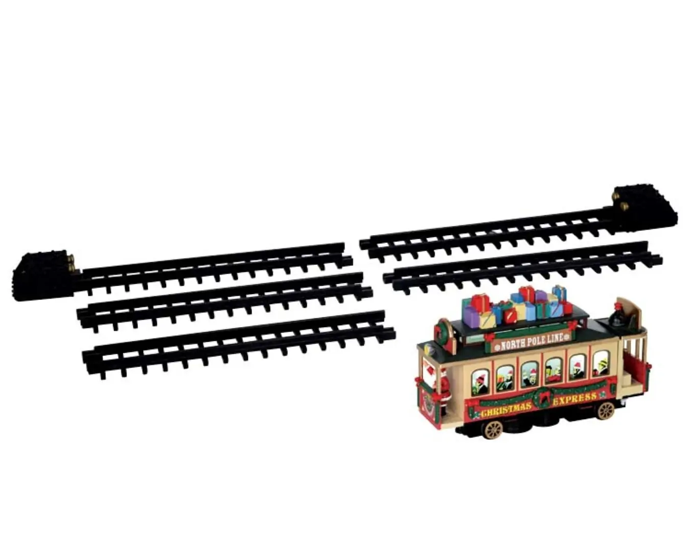 Kerstfiguur Trein Santa's cable car b/o (4.5v) Lemax