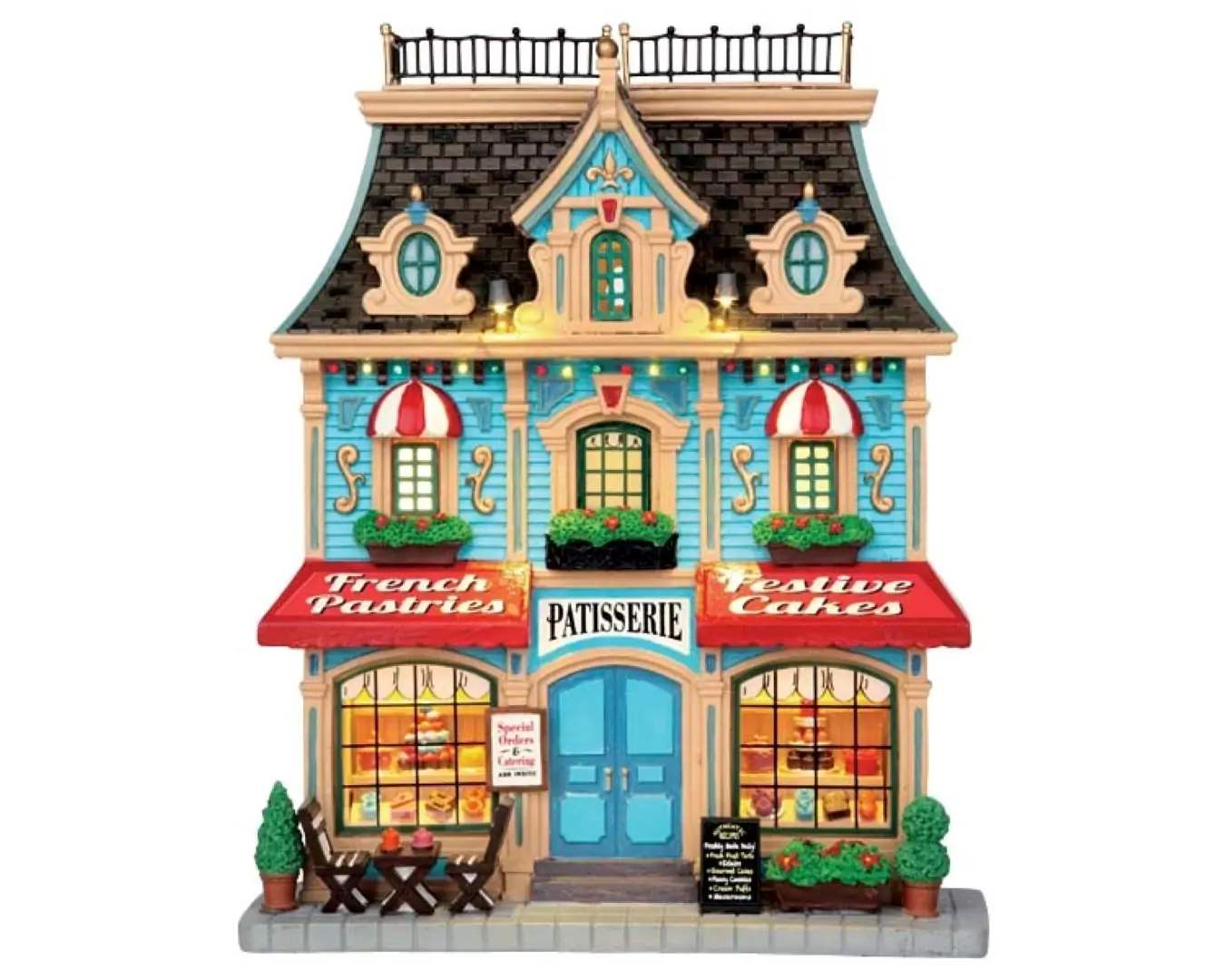 Kersthuisje French pastry shop LEMAX