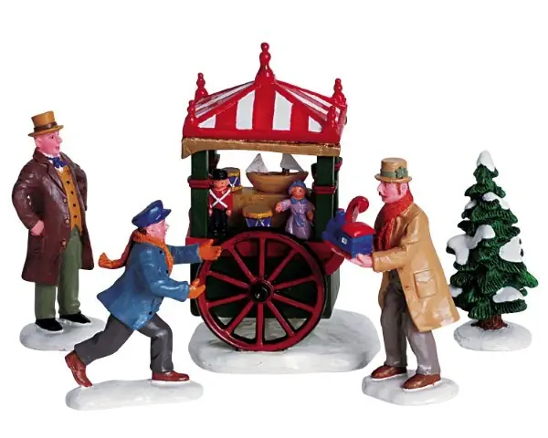 Kerstfiguur Toy peddler LEMAX