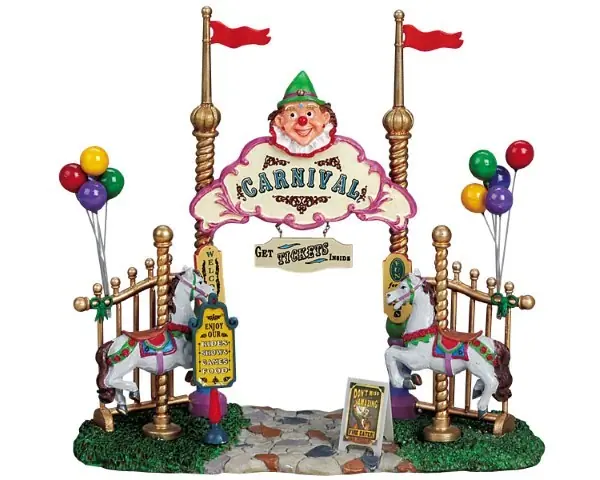 Kerstfiguur Carnival entryway LEMAX