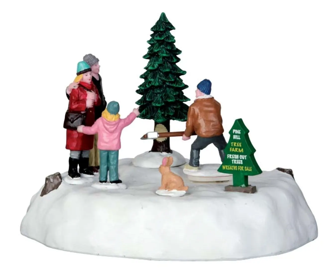 Kerstfiguur Pine hill tree farm b/o (4.5v) Lemax