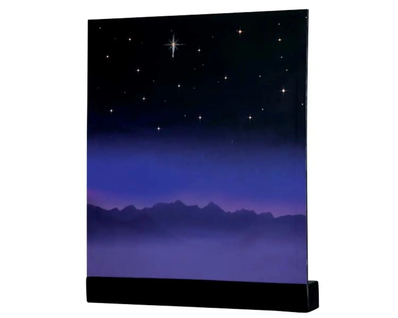 Kerstfiguur Starry night background b/o (4.5v) Lemax